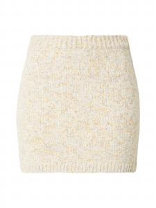 TOPSHOP Юбка 'MARLEEN' в крапчатом бежевом цвете