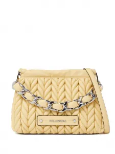 Маленькая сумка через плечо K/Weave Karl Lagerfeld, желтый