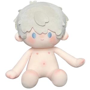 Happy Fish Очаровательный серый кролик Star Set плюшевая кукла высотой 40 см