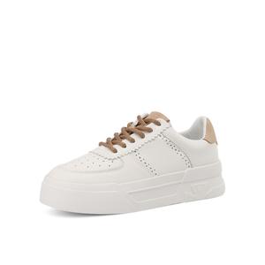 BOERDIQI Женские легкие скейтерские ботинки для увеличения роста белый абрикос, цвет White Apricot