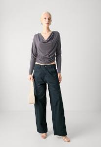 Топ с длинными рукавами ONLFREE STRUCTURE ONLY, темно-серый