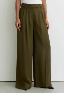 Широкие плиссированные брюки cora Reiss, Khaki Green