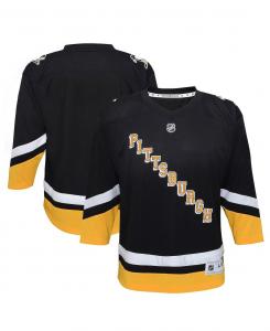 Альтернативная копия Джерси Big Boys Black Pittsburgh Penguins 2021/22 Outerstuff