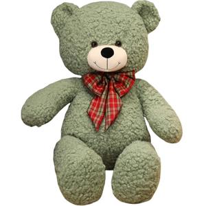 Плюшевая кукла мишка 80см/100см/130см высота Mise, зеленый