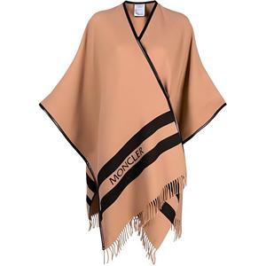 Moncler Плащ с двумя полосами 'Mauve/Black'