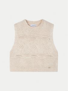 Жилет стандартного кроя Mayoral, бежевый