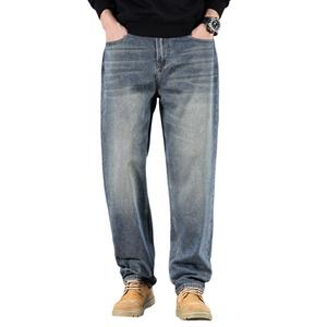 Винтажные джинсы Jeep синие мужские