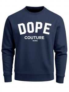 Neverless Свитшот 'Dope Couture' в цвете Navy