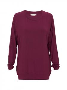 Cyberjammies Пижамный топ Yasmin для дома, красно-фиолетовый