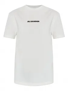 Футболка с логотипом Jil Sander, белый