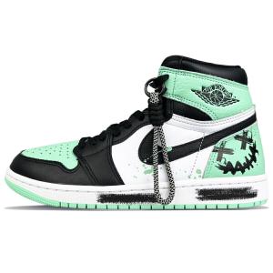Баскетбольные кроссовки Air 1 Vintage Unisex High-Top Black Jordan