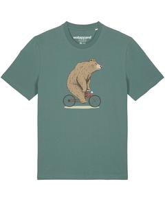 Рубашка Watapparel  Fahrradbär, зеленый