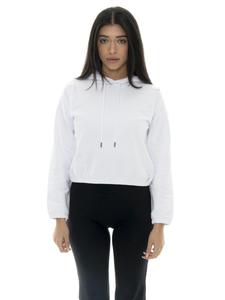 LEONE 1947 APPAREL Короткая, базовая женская толстовка Leone Basic с капюшоном