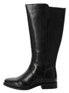 Сапоги с широким голенищем черного цвета sheego