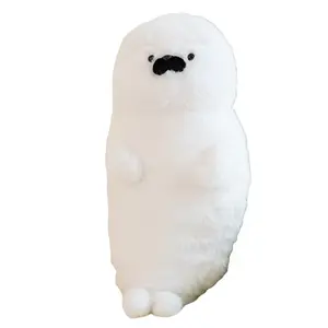 Плюшевая куколка из коллекции Adorable Penguin And Otter Collection, высота 40см/70см OU DI PIG, Seal White Color