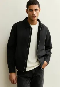 Куртка средней летней коллекции на молнии с воротником. New Look, Black