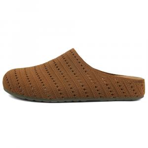 WENPU Закрытые тапочки женские коричневые, цвет Brown