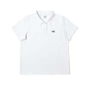 Lee SS25 Футболка поло женская белая