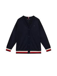 Кардиган hilfiger cardigan essential per ragazzi Tommy, синий