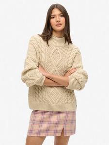 Чековая мини-юбка Superdry, Pink