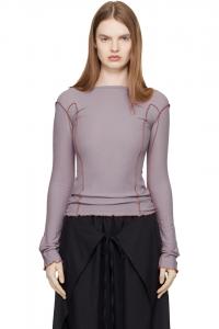 Baserange Фиолетовая футболка с длинными рукавами "Омато"