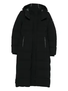 Пуховая куртка с капюшоном Moose Knuckles, черный