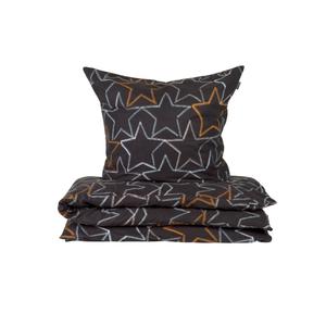 SCHIESSER Комплект постельного белья Lizzy - фланель - 2 предмета - 135 x 200 см - темно-серый