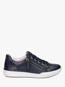 Кожаные кроссовки claire 03 на молнии Josef Seibel, цвет Blue Indigo