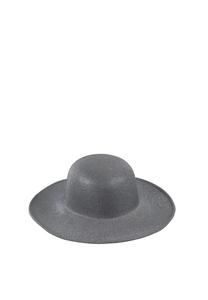 Шляпа с блестками Made in Italy Collezione alessandro, серебряный