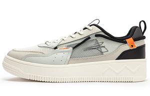 Тысяча Мыслей Противоскользящие Кроссовки для скейтбординга мужские бежево-серо-черные 361°