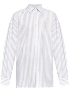 Полосатая рубашка Maison Margiela, белый