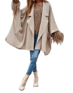 Это еще не все. Куртка с открытым передом в цвете овсянки DAVI & DANI, цвет oatmeal