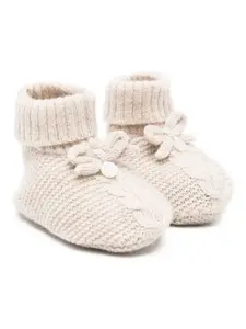 Пинетки фактурной вязки Tartine Et Chocolat, бежевый