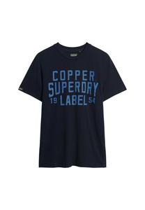 Футболка Superdry Copper, Navy/Dusty blue