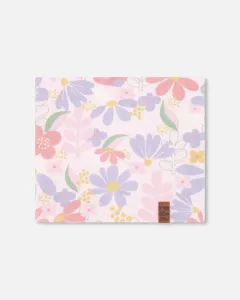 Эластичный трикотажный топ без бретелей с розовым цветочным принтом Deux Par Deux