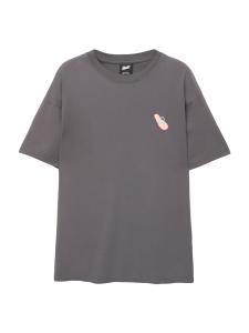 Рубашка Pull&Bear STWD SUMMER TENSION  04 FLIP FLO, Basalt Grey