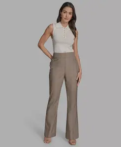 Женские клетчатые брюки BCBG, синий