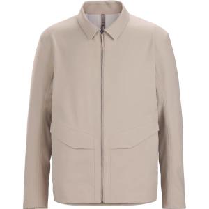 Застегивающаяся на молнию рубашка-куртка Arcteryx, elegant коричневый/rune