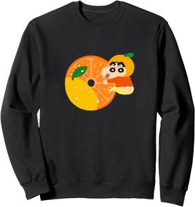 Крейон Шин-чан: Веселье! Учись от А до Я. Толстовка О Crayon Shinchan, черный