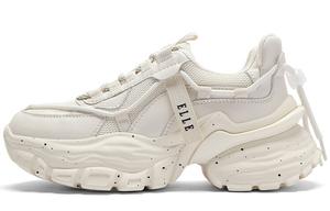 Кроссовки женские толстые низкие Elle, белый