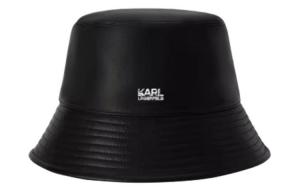 KARL LAGERFELD / Karl Lagerfeld Jeans Панама Карла Лагерфельда из полиэстера и вискозы унисекс черный, Black