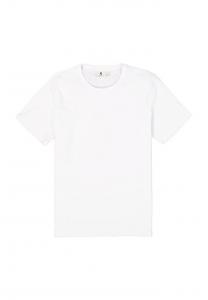 Хлопковая рубашка с круглым вырезом Garcia, белый