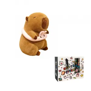 Плавающее кольцо капибара креативная милая игрушка дизайн плюшевая кукла 23см/30см/40см/50см высота CHONGRONGLIANYU