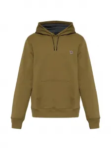Худи с вышивкой Ps Paul Smith, зеленый