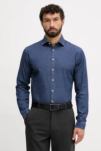 Джинсовая рубашка Lindbergh, темно-синий