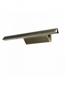 Настенный светильник, класс энергоэффективности E (Ш) 40,7 x (В) 10,5 см, отделка под античную латунь