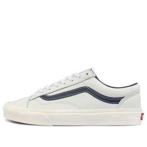 Кроссовки style 36 low tops skateboarding shoes white blue contrasting colors Vans, белый
