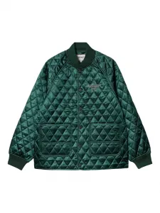 Стеганый бомбер Alumni Liner CARHARTT WIP, зеленый