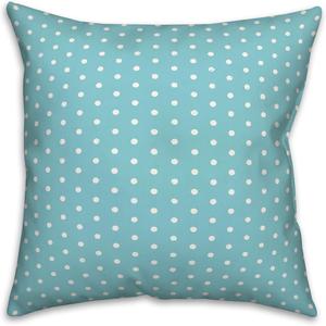 Creative Products Декоративная подушка Namastay in Bed синяя мягкая пушистая Namastay in Bed