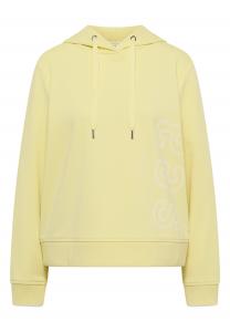 CECIL Толстовка в светло-желтом цвете